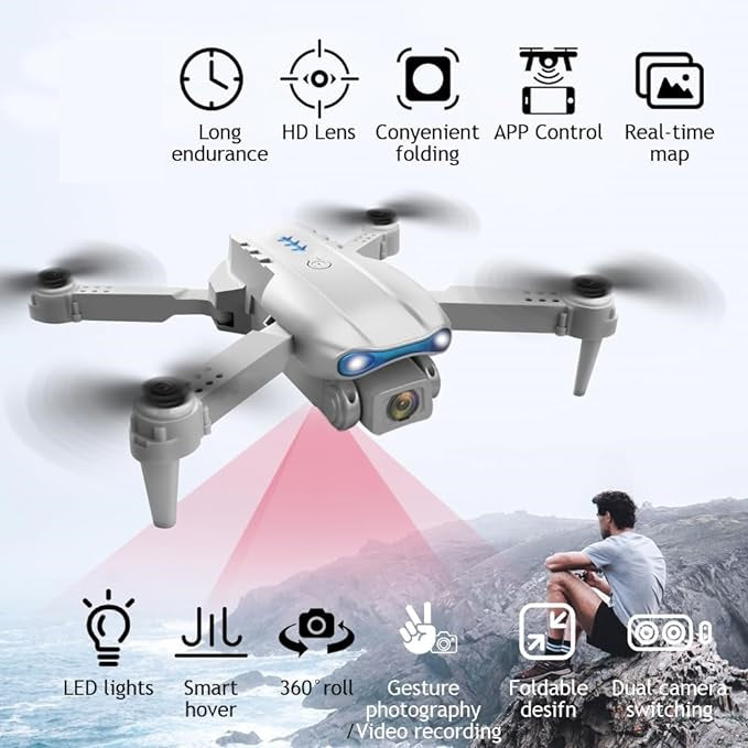 E99: Professional HD 4K Flying Drone